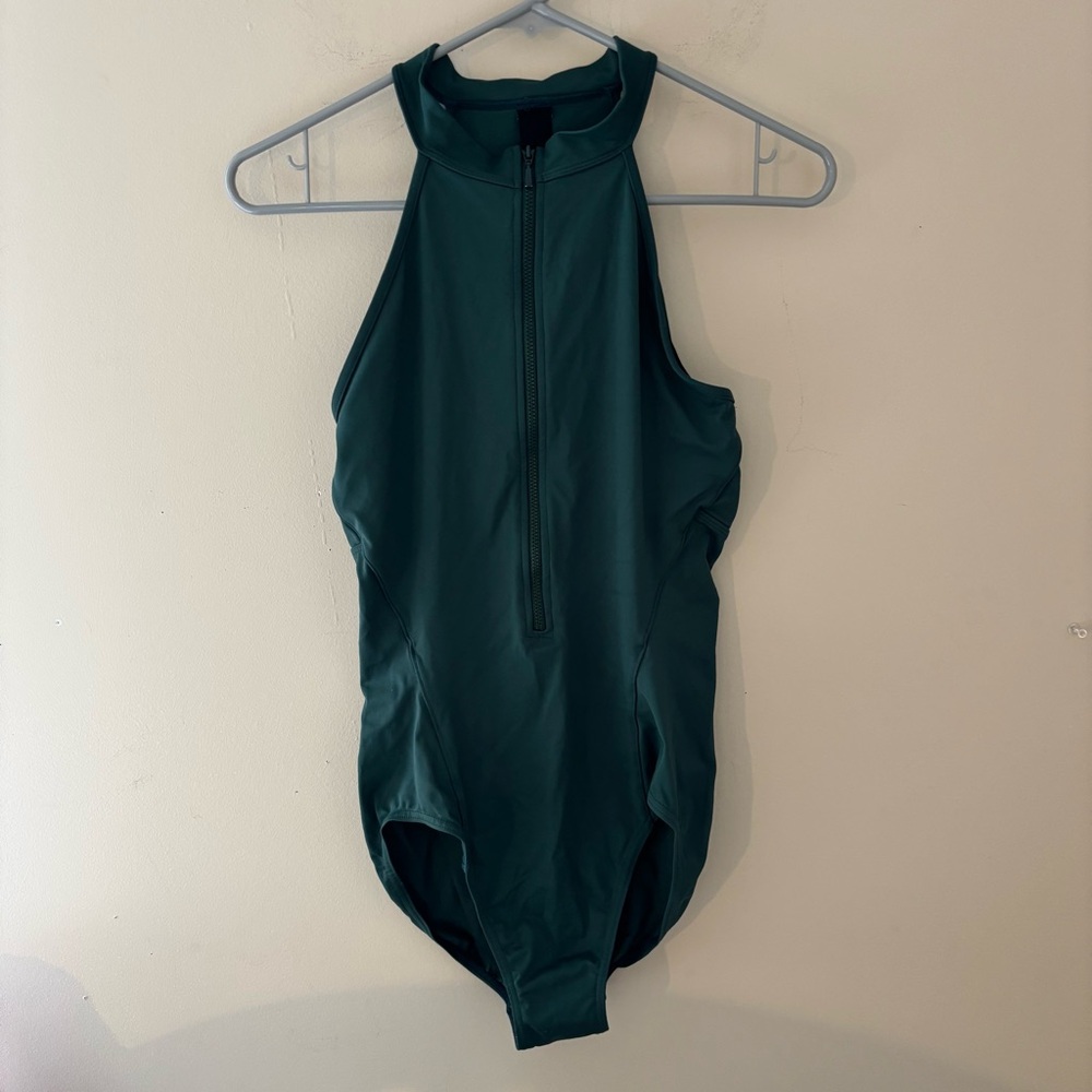 BLOCH Adult Halterneck Zip-Front Ballet Leotard